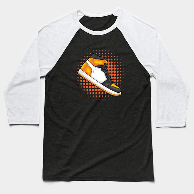 Retro AJ 1 High Sneaker Baseball T-Shirt by milatees